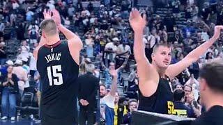 Nikola Jokic thanked the fans for their SUPPORT - he GAVE his BEST !! but it wasn't enough...