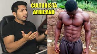 ASÍ SE ENTRENA EN ÁFRICA - Culturista Africano y su Entrenamiento