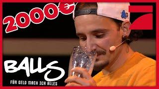 Eigenen Urin trinken | Balls - für Geld mach ich alles | ProSieben