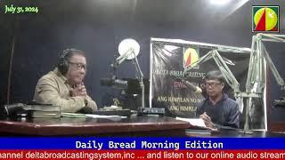 DWXI 1314 AM Live Streaming (Wednesday - July 31, 2024) #dailybreadmorningedition