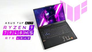 This Ryzen 9 7940HS Gaming Laptop Is Crazy FAST! 2023 ASUS TUF A17 Hands-On Review