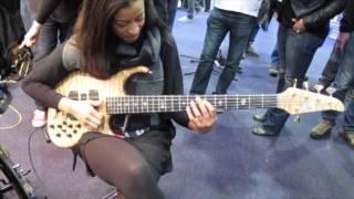 Yolanda Charles & Alembic Series II bass