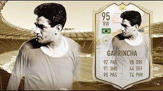 FIFA 21: GARRINCHA 95 PRIME ICON MOMENT PLAYER REVIEW I FIFA 21 ULTIMATE TEAM