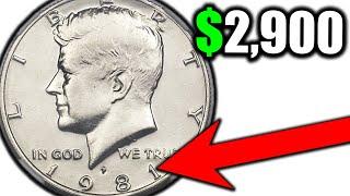 1981 Kennedy Half Dollar Coins That Are Worth More Than 50 Cents!