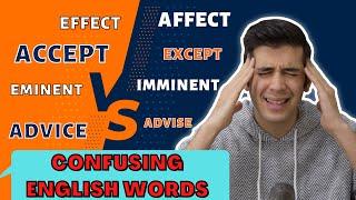 English Vocabulary (Confusing Words)!