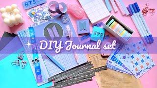 (Part-8) DIY JOURNAL SET /How to Make BTS Journal Set at Home /DIY Journal kit / Journal Stationary