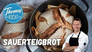 Sauerteigbrot selber backen – Einfaches Rezept mit Weizensauerteig