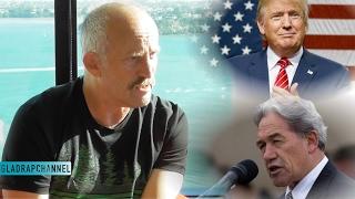 TOP Leader Gareth Morgan shares his views on Winston Peters & Donald Trump