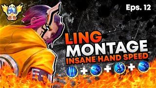 LING MONTAGE FASTHAND INSANE OUTPLAY • SATISFYING COMBO Ling Mobile Legends