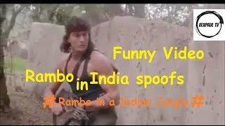 Funny Rambo in India Movie Clip   #Rambo in India Spoofs #3