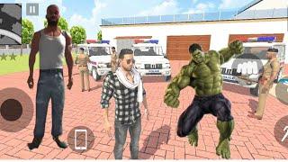 Franklin chala Gaya jwari park  Indian bike driving 3D/Indian thief auto game #video