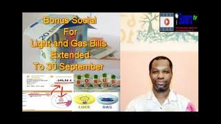 Bonus Social For Light & Gas Bills EXTENDED To 30 September