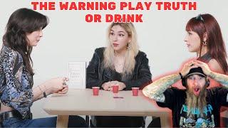THE WARNING Sisters in a Rock Band Play Truth or Drink VIDEO REACTION!
