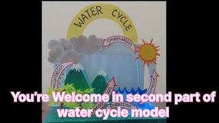 Water Cycle Project Working Model Part 2 #diy #workingmodel