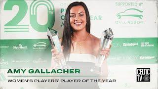 2024 Celtic Player of the Year Awards | Amy Gallacher wins Women's Players' Player of the Year!