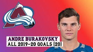 Andre Burakovsky (#95) All 20 Goals of the 2019-20 NHL Season