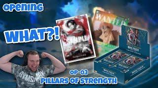 DAS BESTE ONE PIECE DISPLAY JEMALS?! - One Piece Opening OP03 TCG Pillars of Strength