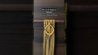 Macrame for Beginners #macrame #macrameforbeginners #macramepattern #macramedesign #diymacrame #diy
