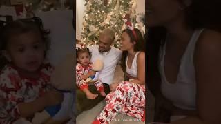 Chris Brown & Diamond celebrate Lovely first Christmas ~ Dec 25 #shorts #chrisbrownshorts