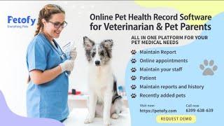 Petofy OPHR- Best veterinary clinic management software