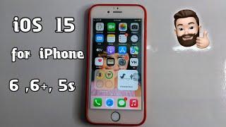 How to update iPhone 6 on ios 15 || ios 15 update for iPhone 6,6+, 5s