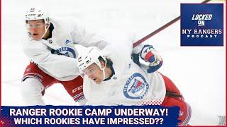 Ranger rookies battling at camp! Which will make the Opening Night roster? Othmann? Berard? Edstrom?