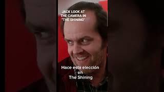 WHY JACK LOOK AT THE CAMERA IN "THE SHINING" #jacknicholson #movie #theshining #peliculas #cine