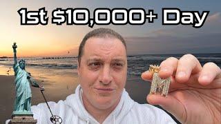 First Ever $10,000+ Metal Detecting Find AND A Rappers Necklace Washes Ashore!