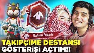 ZEHRA İLE TAKİPÇİME 1000 KUTU AÇIP DESTANSI GÖSTERİŞİ ALDIM!! | PUBG MOBILE