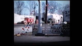 Sunoco Gas Station on Route 1 in Edison, New Jersey (1959)