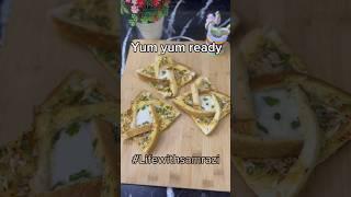 Flower cheese garlic bread #shorts #youtubeshorts #trending #ytshorts #viral