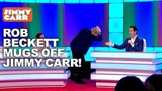 Rob Beckett Mugs Off Jimmy Carr! | 8 Out of 10 Cats | Jimmy Carr