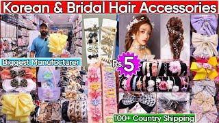 Exclusive Trendy Fancy Indian Korean Hair Accessories 2024 | Latest Bridal & Wedding Hair Accessory