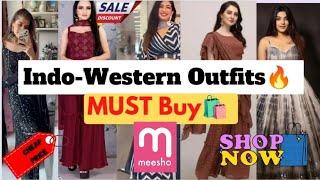 "Indo-WesternOUTFITS"||MUST BUY||Ft.Meesho||@kajalshriwas #meeshofinds #indowestern#meeshohaul