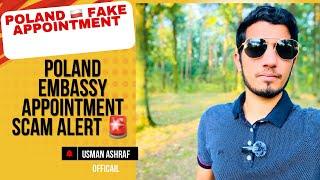 Poland  embassy fake appointments scam alert  #polandembassyappointment #scam