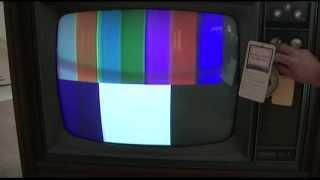 1970 Sylvania CF521 Color Console Television New Old Stock