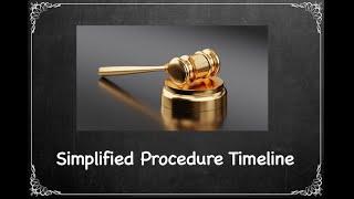 Simplified Procedure Ontario Part 2: Timeline and court forms