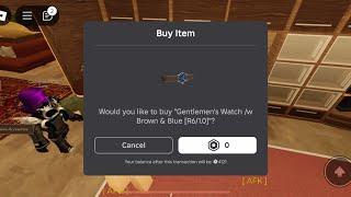 Sniped Gentlemen's Watch /w Brown & Blue [R6/1.0] in Formalitat Homestore