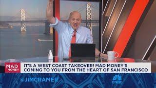 So many people were betting inflation would be horrific, says Jim Cramer