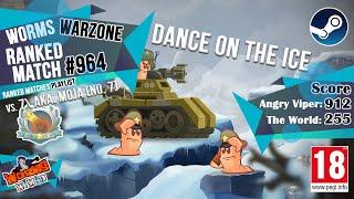 Ranked Match #964: 7\ aka. Moja (No. 7) vs. Angry Viper (No. 63) | Worms W.M.D Warzone