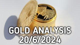 XAU/USD Analysis 20/6/2024 | Gold analysis