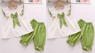 Baby Top And Shorts Cutting And Stitching/Latest Top and Shorts cutting and stitching/4 to 5 year