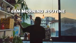 6am morning routine | morning ride, workout, productive