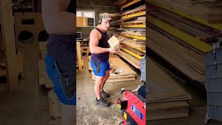 Running 4" x 4" Redwood through the Lumberjack PT305