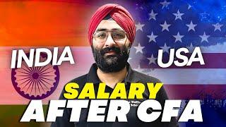 SALARY AFTER CFA IN INDIA | CFA IN INDIA | THE WALLSTREET SCHOOL