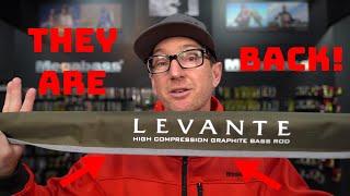 Levante Rods Are Back! Breaking Down The Entire Line Up!