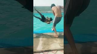 swimming shorts video