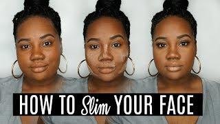 HOW TO SLIM YOUR FACE USING MAKEUP