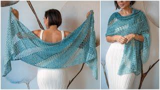 Step-by-Step: Learn How to Crochet the Easy, Beginner Friendly Corner-to-Corner (C2C) Fale Shawl!