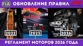 Регламент силовых установок 2026 года Формулы 1. Запрет дельфинирования 2022-2023. Авария Джоу. ФИА